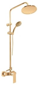 RAV Slezák NL182.5/7ZK - Zuhanyszett NIL csapteleppel, szálcsiszolt arany kivitel