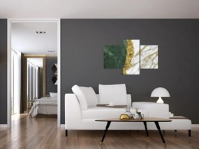 Kép - Zöld márvány N⁰1 (90x60 cm)