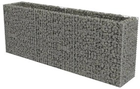 vidaXL horganyzott acél gabion magaságyás 270 x 50 x 100 cm