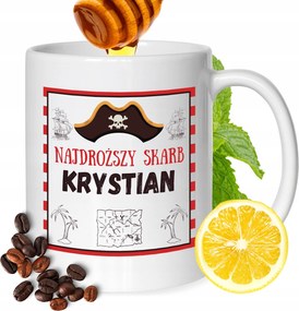 Bögre Krisztián Férj Barátjának Nyomtatott Fehér 330ml