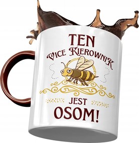 Bordó bögre Vice Managernek Ez az Ajándék Nyomtatott Fotóval