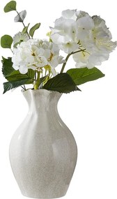 SELINA kerámia váza 35 cm, fehér