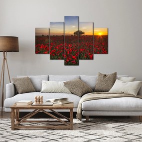 Pipacsos rét képe (150x105 cm)