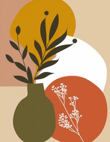 Poszter 50x65cm Virágok a Napban