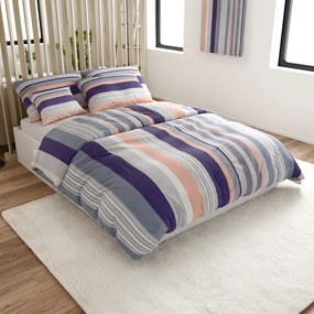 NABON szürke pamut ágyneműhuzat