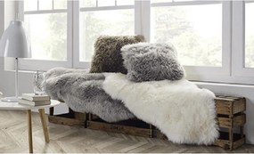 Műszőrme, fehér, 60x90, EBONY TYP 1