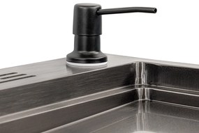 Dahlia IV rozsdamentes mosogató