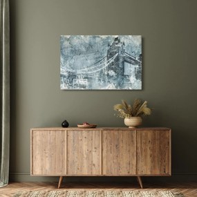 Kép - Tower Bridge hideg tónusokkal (90x60 cm)