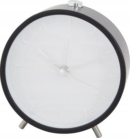 Ébresztőóra klasszikus 11x13x5cm fekete