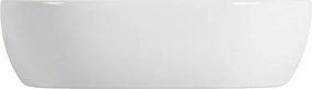 Erga Della, pultra szerelhető mosdó 475x340x140 mm, fényes fehér, ERG-V03-DELLA48-WH