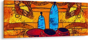 Kép - Ősi festészet (120x50 cm)
