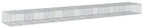horganyzott vas gabion kosár fedéllel 700 x 100 x 50 cm