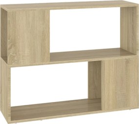 vidaXL sonoma-tölgyszínű szerelt fa TV-szekrény 80 x 24 x 63 cm