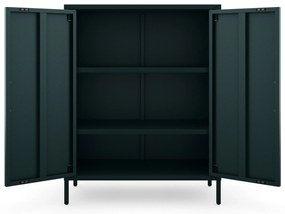 Szafka z półkami VITO, 800 x 1015 x 400 mm, Modern: butelkowa zieleń