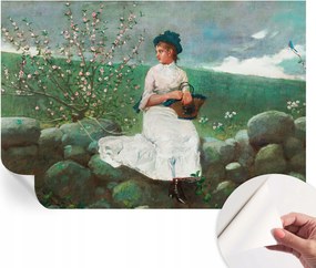 Dekoratív Öntapadós Tapéta Divatos Minták Virágos nyugalom 152x104 cm