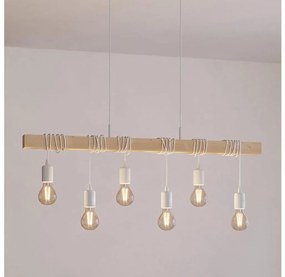 Eglo 43705 - Kábeles TOWNSHEND csillár 6xE27/60W/230V