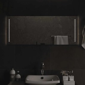 LED-es fürdőszobatükör 100x40cm