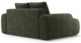 Zöld bársony kanapé 175 cm Linz – Cosmopolitan Design