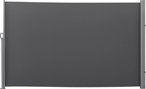 Outsunny Összecsukható Oldalsó Napernyő 300x180 cm Rolós Képernyő, Vízálló és UV-ellenes Magánélet Védelme Kertre, Erkélyre, Teraszra | Aosom
