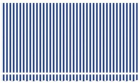 Behúzható napellenző Kék és fehér 350 x 200 cm Textil, fém