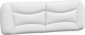 fehér műbőr fejtámla párna Hvar 152 cm