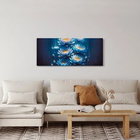 Kép - Tavirózsák a víz alatt (120x50 cm)