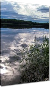 Vászonkép 80x120 Tó