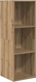 vidaXL TV szekrény garnitúra Artisan tölgy 37 x 37 x 107 cm Faanyag
