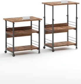 Gurulós tárolóállvány, 60 cm – TR298GNS3103