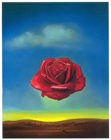 Művészeti nyomat Meditative Rose, 1958, Salvador Dalí