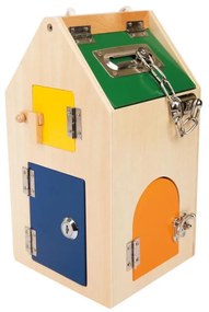 Small Foot - Motorikus ház zárakkal