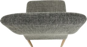 Szék, világosszürke anyag/bükk, COLETA NOVA