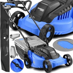 Nagy teljesítményű 1200W-os elektromos fűnyíró állítható kosárral Kicsi És Könnyű