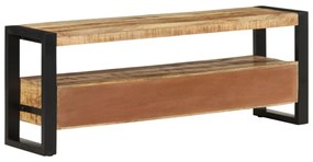 tömör mangófa TV-szekrény 120 x 30 x 45 cm