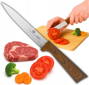 Konyhai Kés Univerzális Kis Kés Éles 12,5 cm Zöldségekhez Rozsdamentes Acél