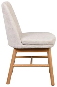 Bézs étkezőszék szett 2 db-os Amesbury – Rowico