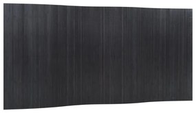 szürke bambusz térelválasztó 165 x 400 cm