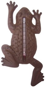 Frog öntöttvas fali hőmérő - Esschert Design