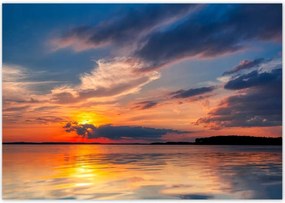 Poszterek 100x70 Naplemente Trópusok