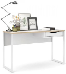 Felix Light íróasztal 130, fehér matt / fehér