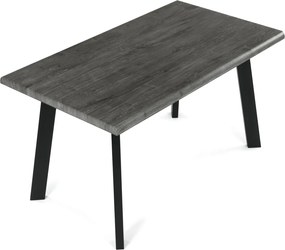 Jídelní stůl 140x80cm, mdf, šedý dub, HT-F4514 GREY