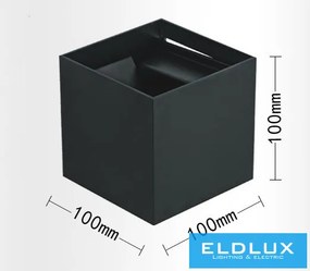 ELDLUX ES46-NC Modern Kültéri Fali Lámpa IP44