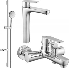 Mexen Kama DS75 fürdőszobai készlet, króm - 72513DS75-00