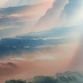 Kép - Akvarell hegyek (120x50 cm)