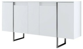 Luxe White and Silver szekrény