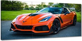 Vászonkép 150x70 Narancssárga autó