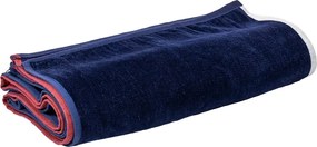 BALATON Strandtörölköző kék-piros 2024 160x86cm