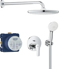 Grohe Eurosmart zuhanyrendszer vakolat alatti résszel együtt króm 25288000 G25288000