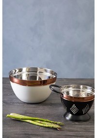 Rézszínű-bézs rozsdamentes acél tál ø 26 cm Prescott – Premier Housewares