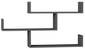 Fali polc Tibet - Anthracite